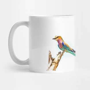 Beautiful Lilac Breasted Roller Mug